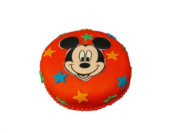 Mickey mousse taart